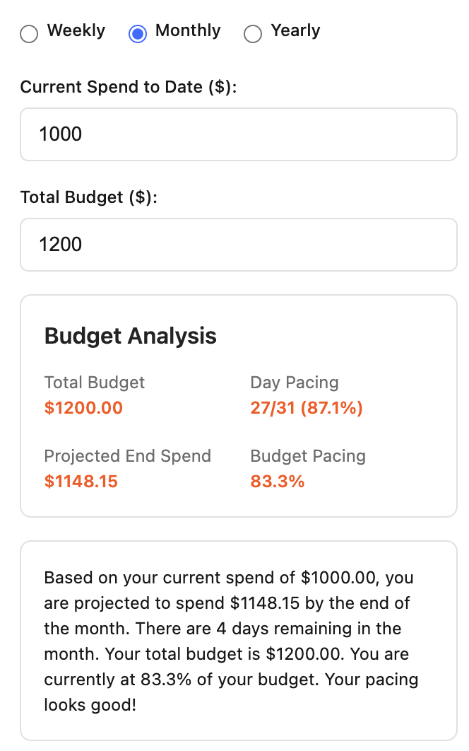 Chrome Extension Interface Preview
